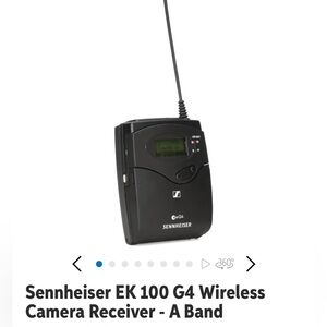 Sennheiser EK 100 G4 Receiver Psck